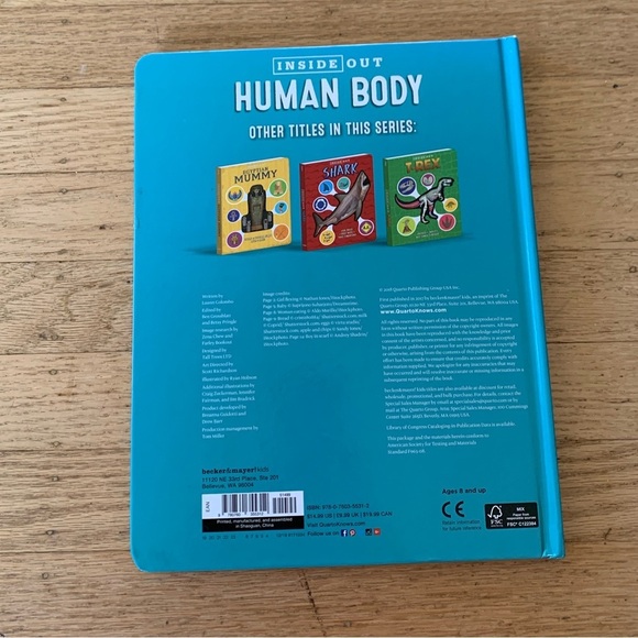 human body kids book - Picture 3 of 5